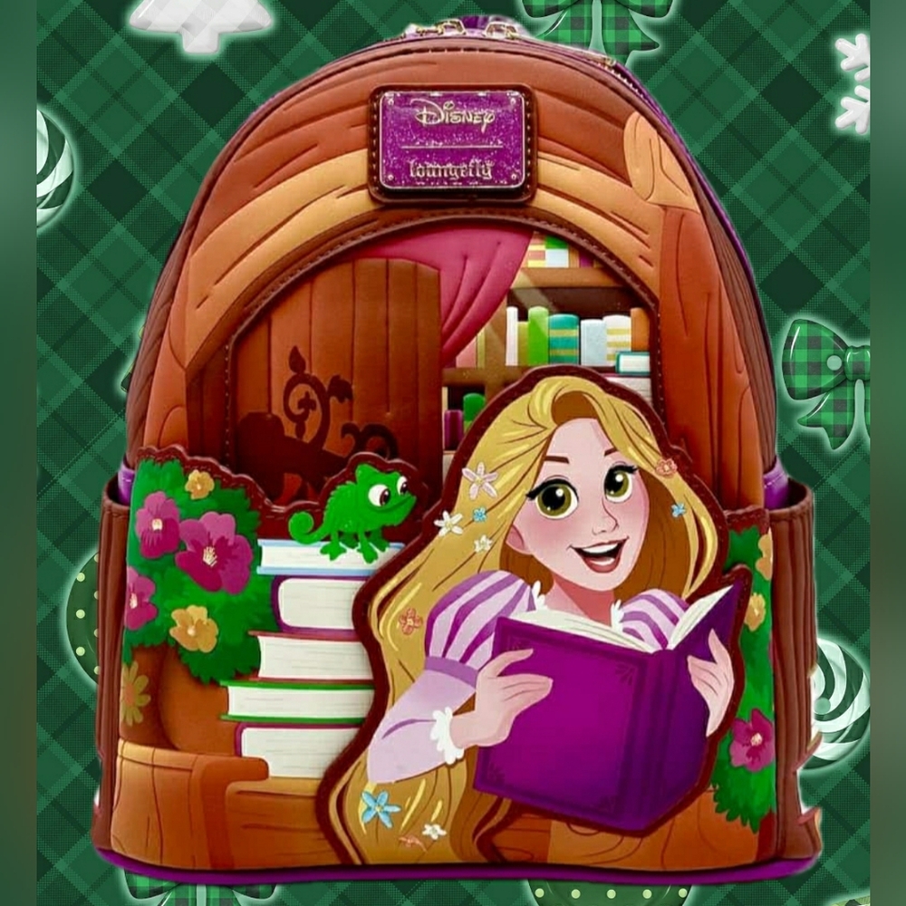 💫📚NWT Disney Rapunzel Books Loungefly📚💫